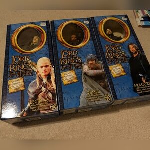 BNIB Lord of the Rings Return of the King Toybiz Limited Edition Figures